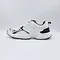White-Black Techwear-Style Men’s Chunky Dad Sneakers - Breathable Versatile Daily Commute Sneakers